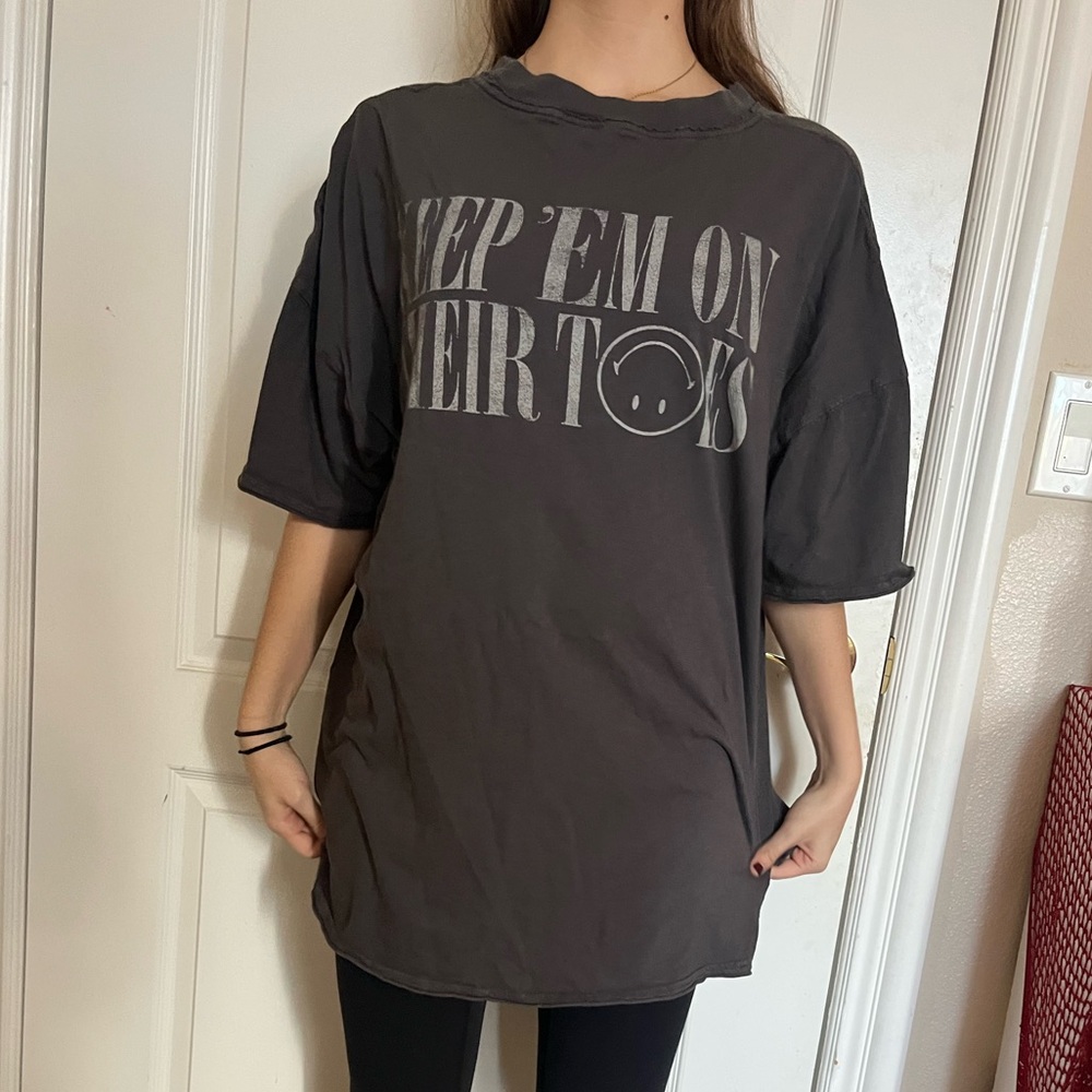 oversized nirvana tee